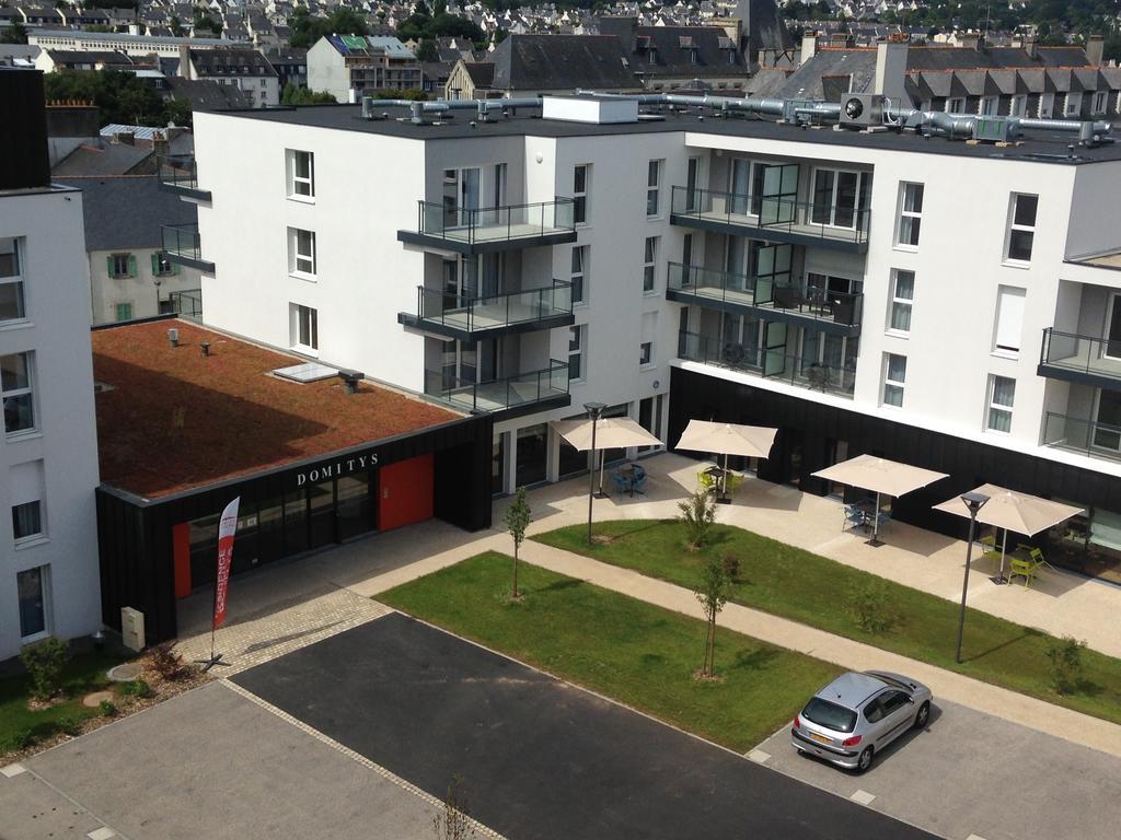 Domitys La Fleur De Lin Aparthotel Landerneau Bagian luar foto